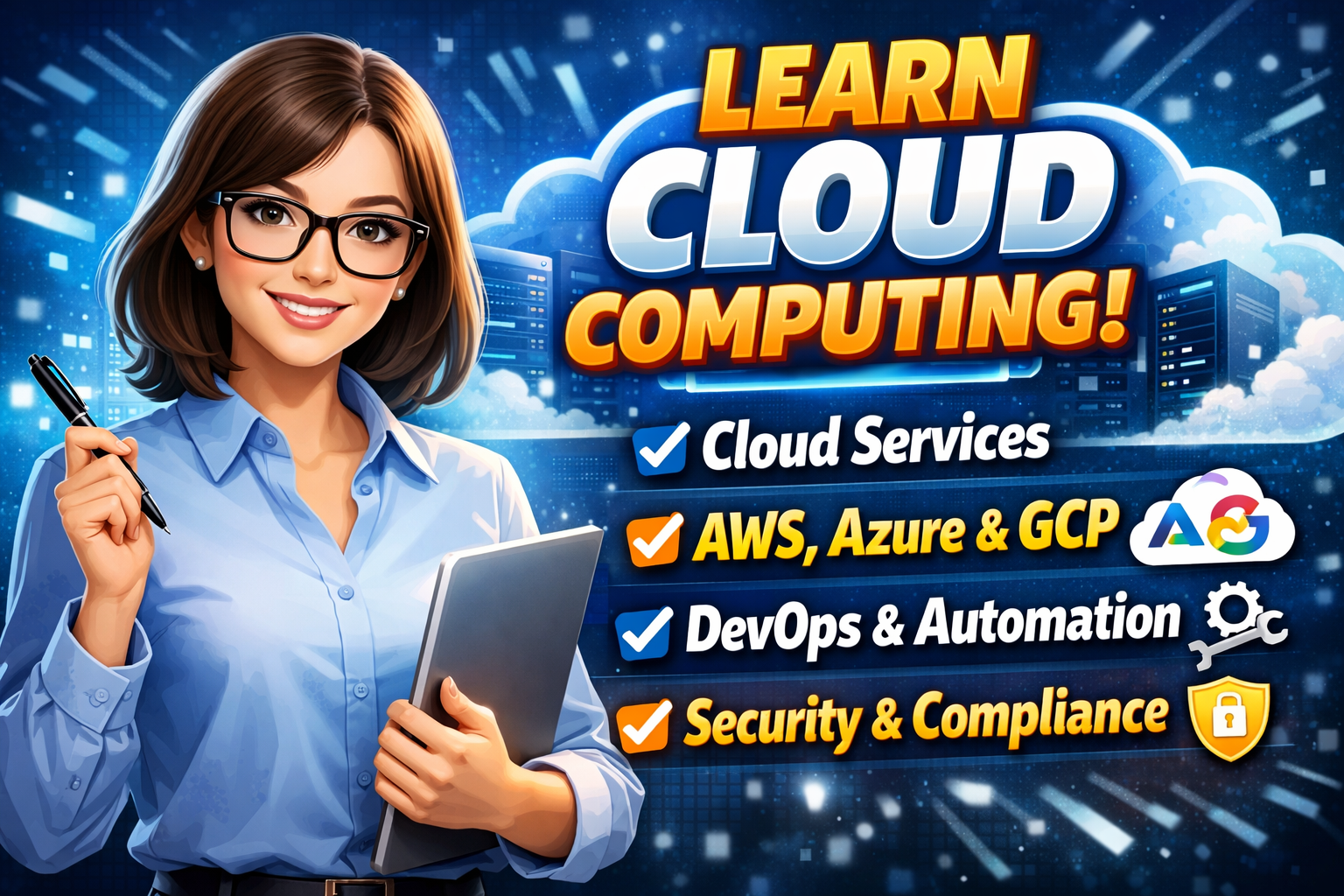 Cloud Fundamentals Illustration