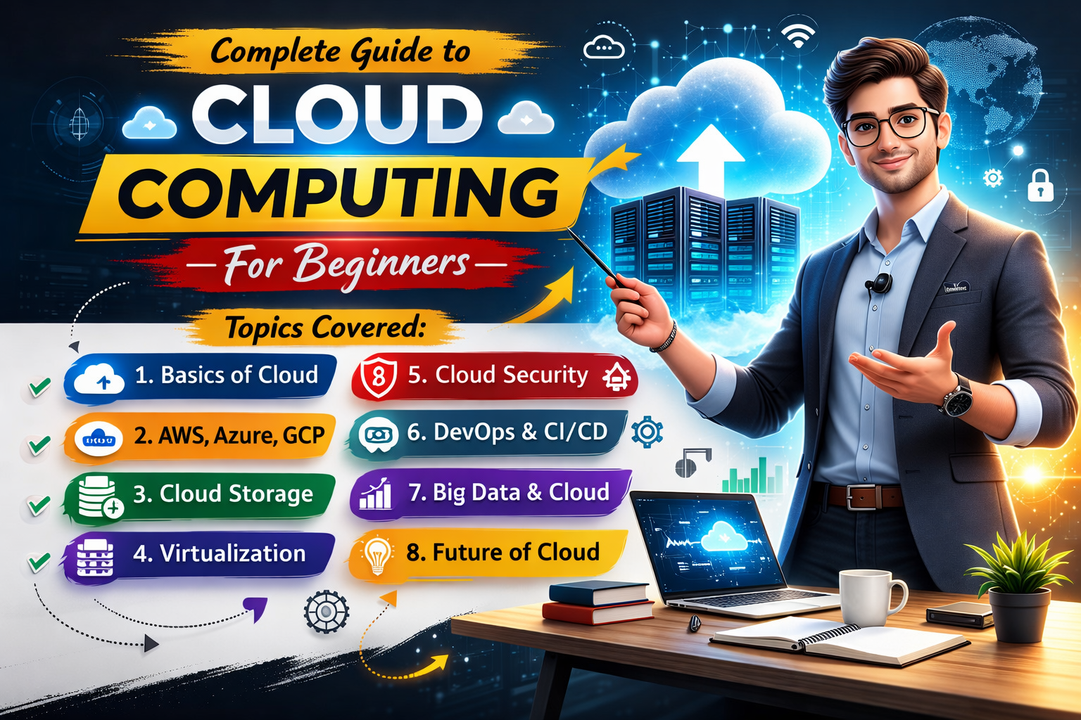 Cloud Security Illustration